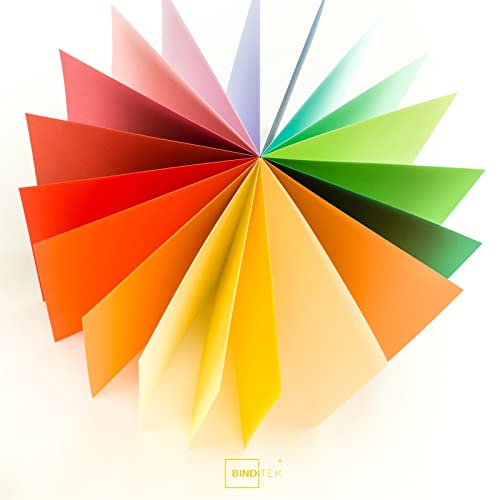 Binditek 100 Pack Grain Texture Paper Binding Presentation Covers For Business Documents, School Projects, 13 Mil, 90Lb, Un-Punched, 8-1/2 X 11 Inches,Black #TOP7