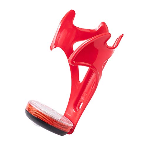 Preisvergleich Produktbild Flaschenhalter Fahrrad Getränkehalter Schnellverschluss Universal Getränk Wasser Becherhalter mit Licht Trinkflaschenhalter Wasserflaschenhalter