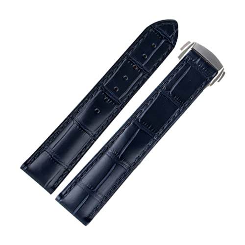 Strap Seamaster 19mm : bracelet de montre en cuir avec outil de remplacement