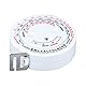 Body Mass Index Rechner, Rundes BMI-Body-Mass-Index-Teleskop-Maßband Kann Verwendet Werden, um Taillenumfang und Body-Mass-Index zu Messen 1,5 M