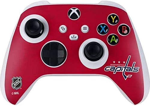 Skinit Decal Gaming Skin Compatible with Xbox Series S Controller - Officially Licensed NHL Washington Capitals Frozen Design