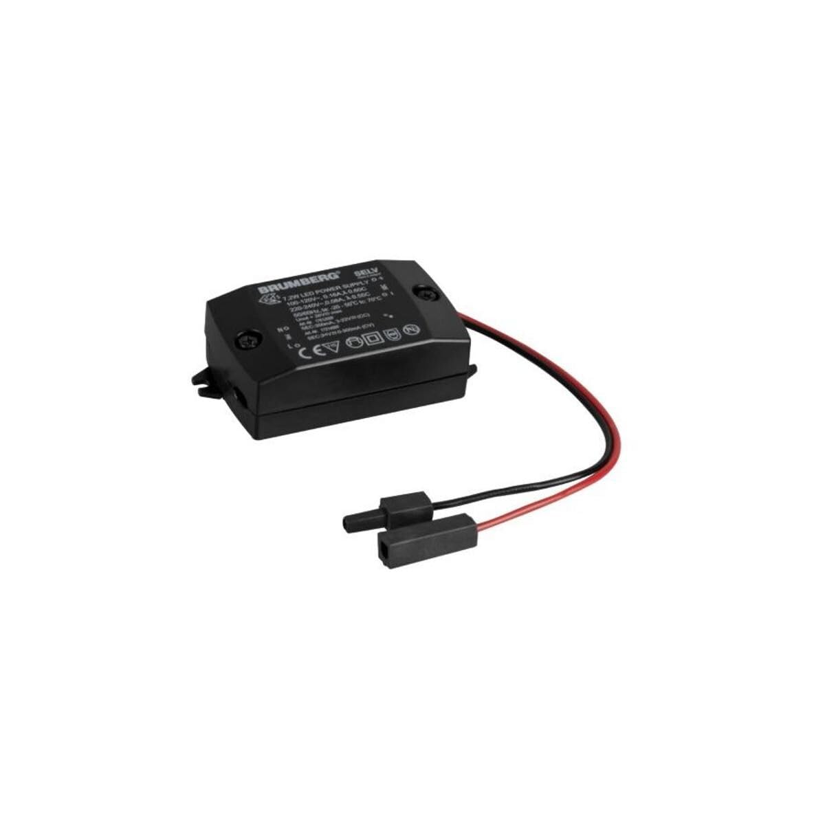Alimentation LED 350 mA 7,2W Brumberg 1332582 transformateur