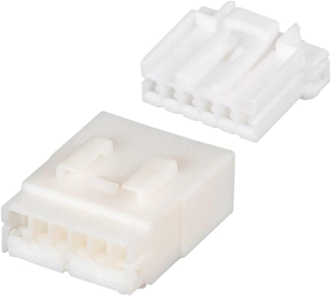 1/5/10/20 Sets 6 Pin 174930-1 174923-1 / Electrical Motorcycle Wiring Scoket White Female Male Automotive Connector(6p female male,5 SETS_6P)
