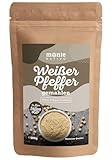 Pfeffer gemahlen weiß Monte Nativo (500g) - Weißer Pfeffer gemahlen - 100% rein - Schonend getrocknete und aromatische Gewürze ideal zum Kochen und Würzen - Intesives Aroma und Geschmack
