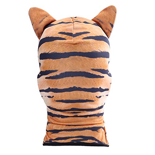 Image of Cat Balaclava,Dog Balaclava,Halloween Hat,Cute Full Face Hood Mask Animal Ski Mask for Hiking Riding Sports Outdoor