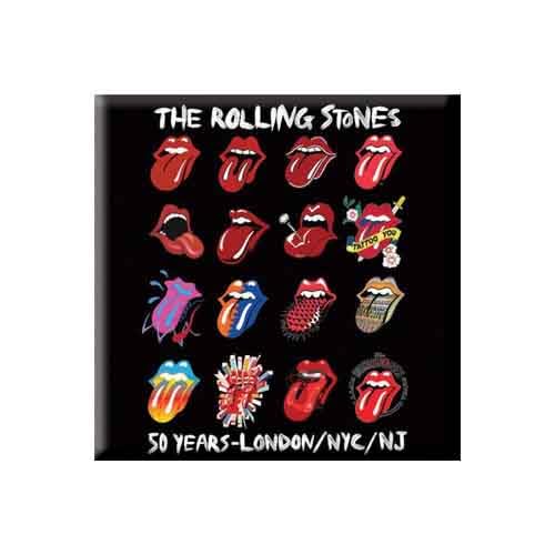 Imán Metal Rolling Stones miniatura 2