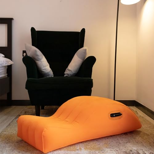 Sofá plegable de apoyo para ejercicios de pilates y yoga inflable portátil 2