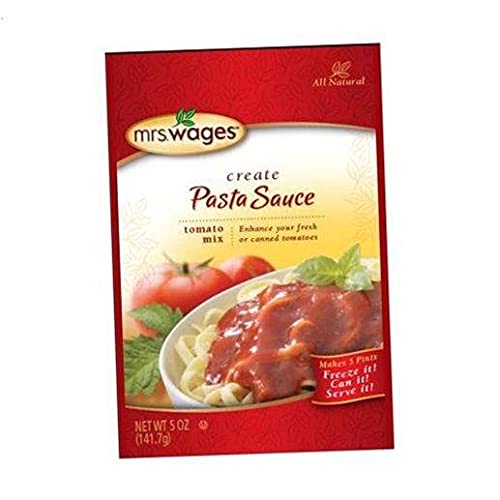 Mrs. Wages Salsa de pasta 5 oz (paquete de 3)