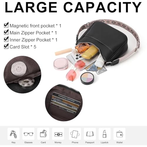 Image of ITALISH Sling Bags for Women PU Leather Crossbody Ladies Purse for Women and Girls with Adjustable Strap