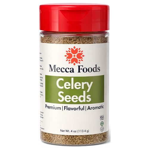 Whole Celery Seeds 4 oz – Fresh, Aromatic &...