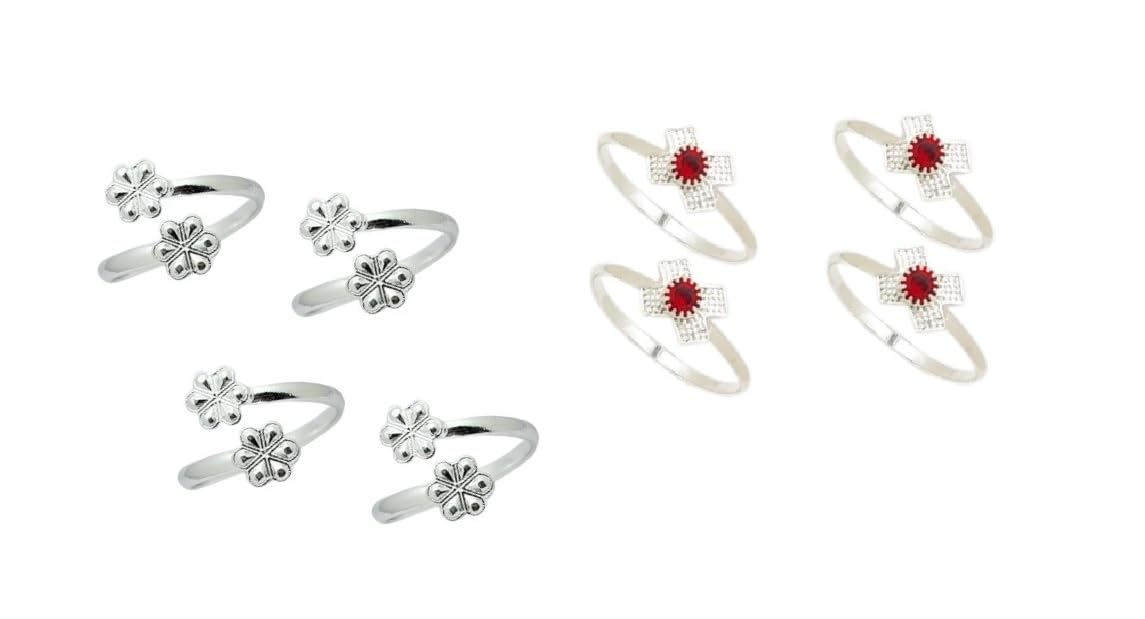 kamada creations Kamada's Designer colorful Toe ring-picture-1