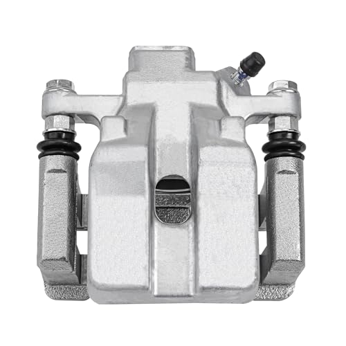 Image of Detroit Axle - Rear Passenger Side Brake Caliper w /Bracket Replacement | for 2013-2017 Toyota Camry Avalon Lexus ES300h ES350