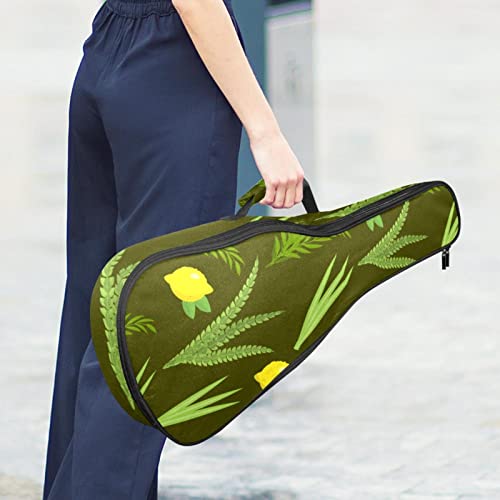 Housse pour ukulélé – Plante citron et agrumes – Rembourrage épais en éponge de 10 mm – 53,3 cm – Sac de transport pour… - Les Beatles, Paul McCartney, John Lennon, RIngo Starr, George Harrison Housse pour ukulélé - Plante citron et agrumes - Rembourrage épais en éponge de 10 mm - 53,3 cm - Sac de transport pour… – Image 7