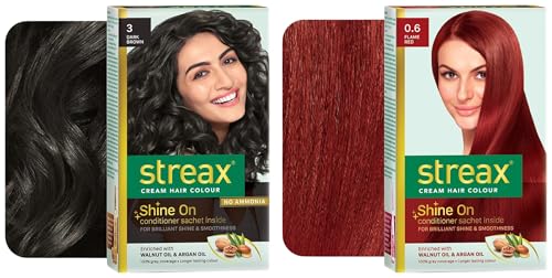 Streax Permanent Hair Colour, 100% Grey coverage Permanent Hair Colour, 100% Grey coverage