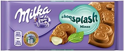 Milka Splash Mint 90g (10-pack)