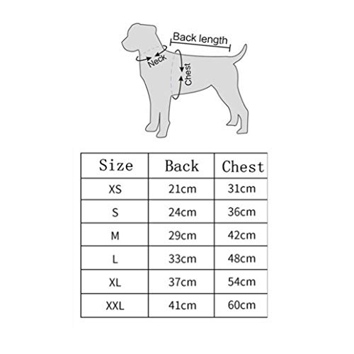 AMURAO Abbigliamento Invernale per Animali