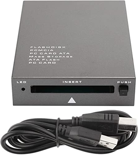 ATA PCMCIA Memory Card Reader, Large Capacity USB2.0 to PC ATA Flash Memory Card Reader, 68PIN Plug and Play Adapter for PC Computer