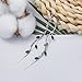 Crystal Drop Earrings,Zirconia Rhinestone Dangling Earrings for Women Prom Party Jewelry Gifts， Dangle Fashion Jewelry Crystal Earrings for Women (black silvery)