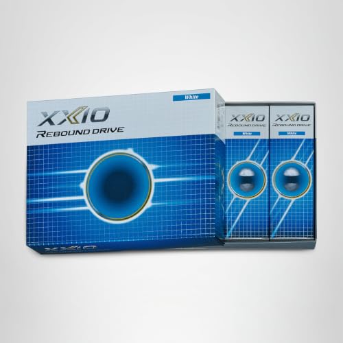 ダンロップ ゴルフボール XXIO REBOUND DRIVE 2021年モデル 1ダース(12個入り) ホワイト XNRDWH 6枚目