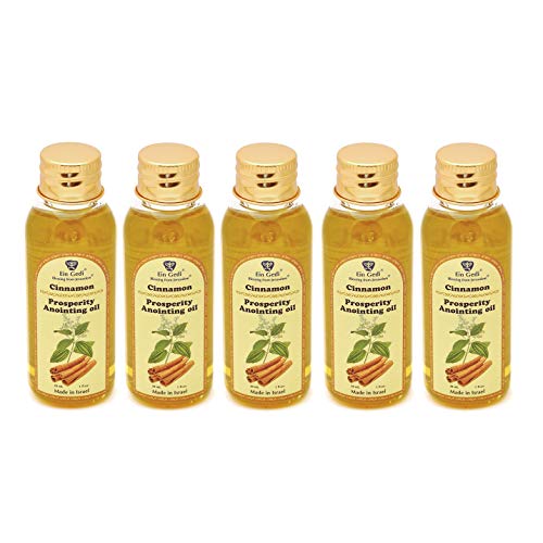 Huile d'onction prospérité cannelle : lot de 5 flacons 30 ml pour votre autel