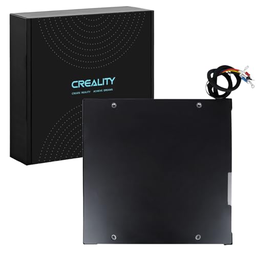 Creality Official K2 Pro �z�b�g�x�b�h�v���[�g�L�b�g�A�I���W�i��220V 306×256×10mm �������M�r���h�v���b�g�t�H�[���A����10mm�X�v�����O�X�`�[�����C�v���[�g�����p Creality K2 Pro 3D�v�����^�[�p