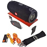 Caixa De Som Portátil Bluetooth Xtreme 40W Alto Falante 29cm Cor:Preto