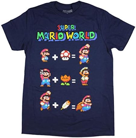 Nintendo Men's Super Mario World T 