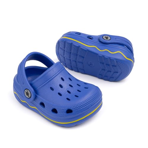 Image of Casazoe Toddler Garden Clogs Boys Girls Slip On Shoes Summer Outdoor Slides Sandals Baby Beach Pool Shoes