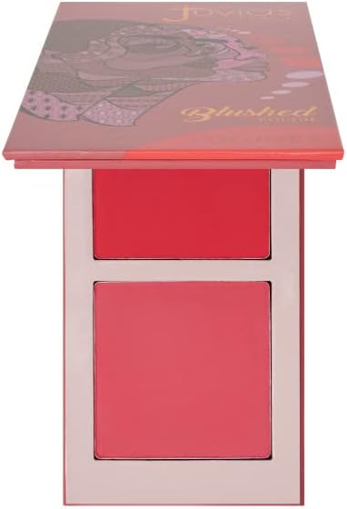 Duo Blush Volume 5 - Matte Powder Blush for Cheeks Makeup | Highly Pigmented, Two Tone Make Up Powder Blush with Buildable Color for Natural or Bold Looks