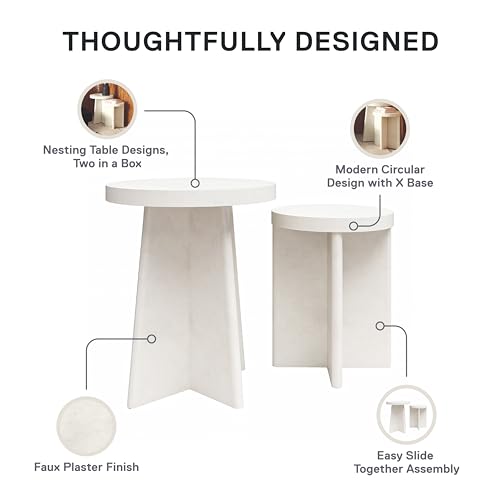 Ameriwood Home 6615920COM Liam End Tables, Set Of 2 thumb #4