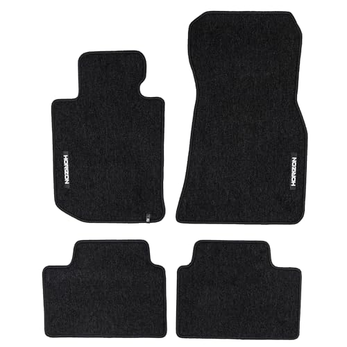 FROGUM Horizon Tapis Auto Velour Moquette pour BMW Série 3 G20 Depuis 2018, pour BMW Série 3 G21 Depuis 2018| Inodores | avec Fixations | Pratiques et élégants