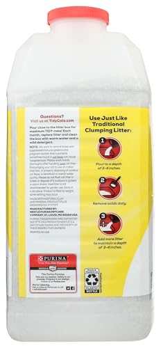 Tidy Cats Cat Litter, Clumping, 24/7 Performance, LightWeight, 136 Ounce Jug - Image 5