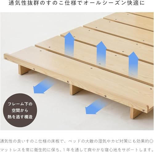 VENTOTA ベッドフレームEkuldo-l の商品画像 5