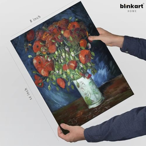Image of BLINKART Vintage Ad Aesthetic Modern Art Walls With Frame | Natural Wood Texture | Living Room Bedroom Office Wall Decoration | Poster Home Decor Frames Wall Bedroom | 12x8 Inches (D383)