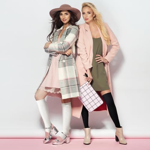 image for Passionbility 2 Pairs Leg Warmers for Women - Leg Warmers 80s Ribbed K