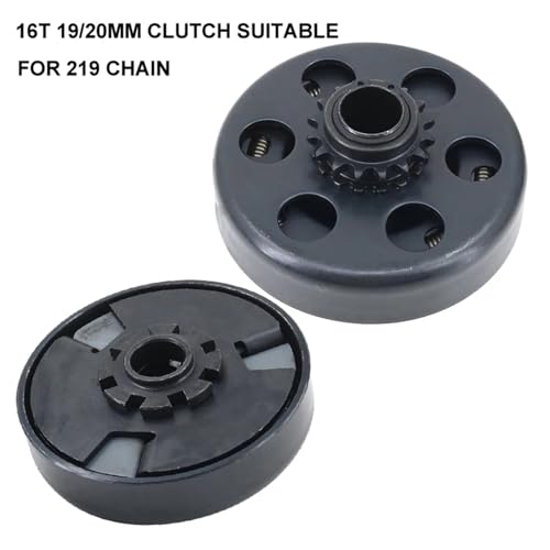Embrague Go Kart 19mm para solucionar tirones de cadena 219 en motores 6.5 HP 4