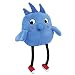 MerryMakers Grumpy Bird Plush, 5-Inch