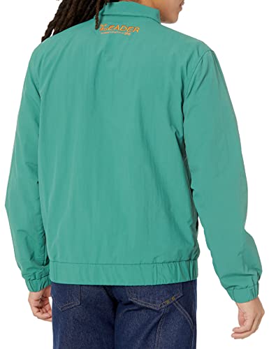 Lrg Men's Leader Track Jacket, Green #TOP1