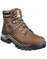 Carhartt Men's Rugged Flex 6" Comp Toe Construction Shoe, Brown Oil Tanned Leather, 9.5