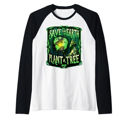 T-shirt raglan Groot Marvel Earth Day en coton pour homme et femme