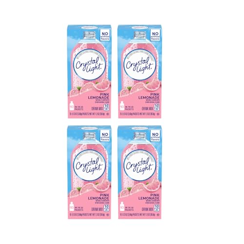 Crystal Light Pink Lemonade On-The-Go Packets