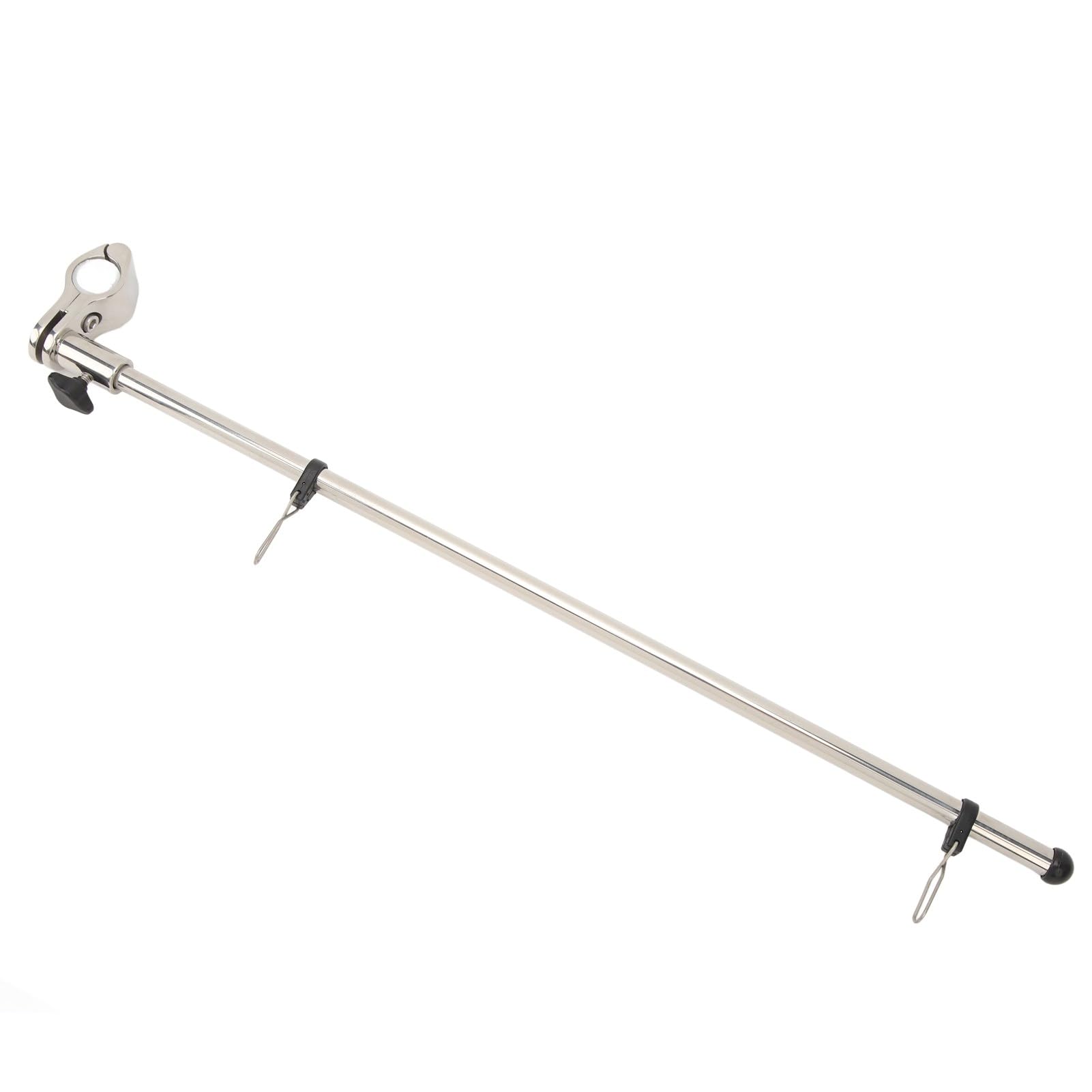 Mât de Drapeau pour Bateau et Yacht, Support sur Rail en Acier Inoxydable, 560mm, Facile à Installer, Mât de Drapeau de qualité Marine