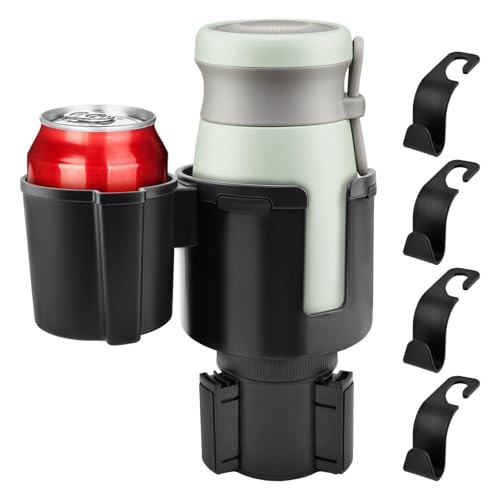 Portavasos Extensor Ajustable 2-en-1 para Autos miniatura 1