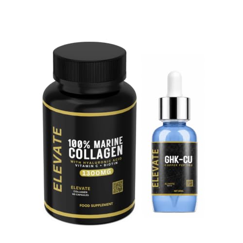 Image of Marine Collagen & GHK-Cu Peptide Serum Skin Care Bundle
