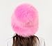 Fuzzy Bucket Hat Y2k Fashion Warm Winter Hat Fluffy Furry Plush Faux Fur Hats Fishing Hat Bucket Hats for Women 2025 Pink