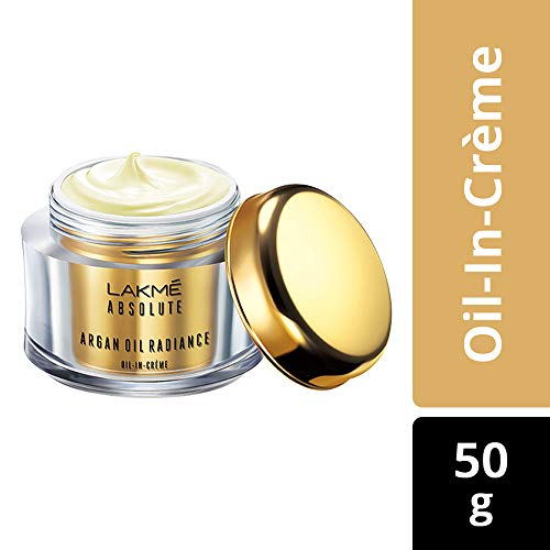 Image of Lakme Absolute Perfect Radiance Skin lightening /Brightening Night Creme 50 g And Lakme Absolute Argan Oil Radiance Oil-in-Creme, 50g