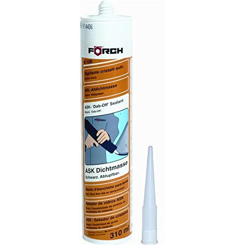Preisvergleich Produktbild Förch Dichtmasse Ask abtupfbar 310ml schwarz