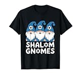 hanukkah - gnomo ebraico divertente shalom maglietta