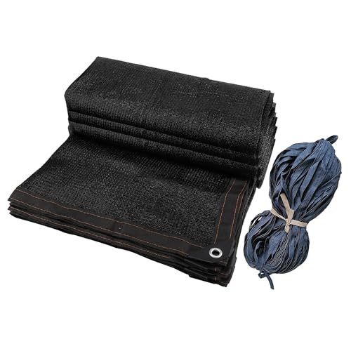 Telo di copertura per le foglie della piscina, corda con bordo rinforzato, rete di sicurezza rettangolare per piscine interrate, ideale per proteggere le foglie in inverno e in autunno