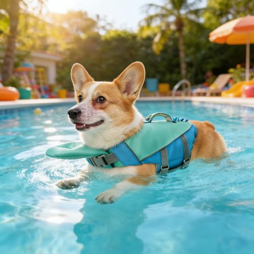 Gilet de sauvetage pour chien de petite moyenne et grande race au lac - 4